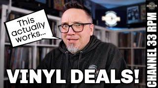 12 ways to get deals on vinyl records in 2025 | CHANNEL 33 RPM