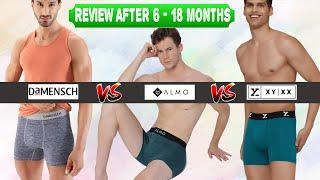 Almo vs XyXX vs Damensch Trunk Review Buy or Not | Best Underwear Brand in India