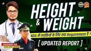 NDA 2 2023 | Minimum Height Required for NDA Girls | NDA Height-Weight Criteria | MKC