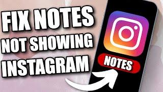 How to Get Notes on Instagram on iPhone (2024)
