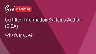 What's Inside our Certified Information Systems Auditor (CISA) Course? (CISA training)