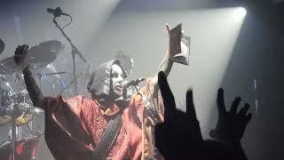 Nergal from behemoth ripping up Bible