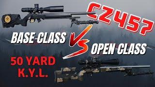 CZ457 Base Class Vs Open Class
