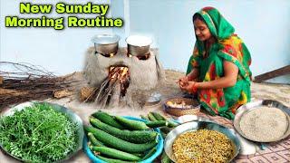 Sunday Village Morning Routine 2024 | Indian Village Morning Routine | Daily Village Life Routine