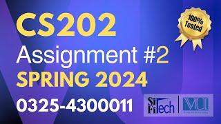 CS202 assignment 2 solution 2024 | cs202 assignment 2 solution spring 2024