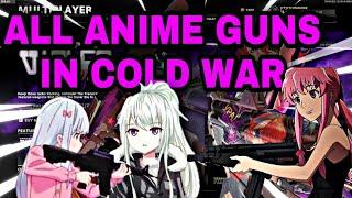 ALL ANIME WEAPONS IN CALL OF DUTY BLACK OPS COLD WAR WARZONE