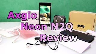 Axgio Neon N2Q Review - Low Budget Octa Core Phone - Slim MTK 6592 Smartphone [HD]