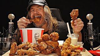 [ASMR] Eating KFC WICKED Variety Bucket [Crispy Crunchy Triggers]