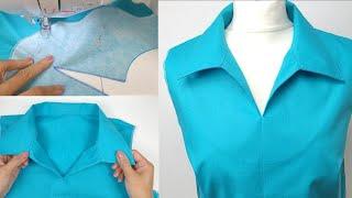 The best Sewing Tips and Tricks for this collar are here | Sewing is easier than you think