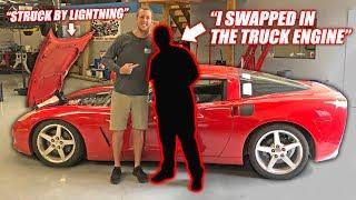 We Found the Auction Corvette's Previous Owner... The Story is INSANE!