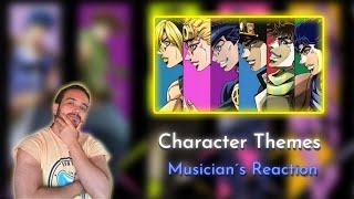 Studio Musician | Jojo's Bizarre Adventure Main Character Themes Reaction and Analysis