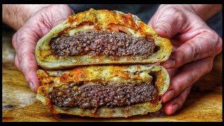 CALZONE PIZZA BURGER - english Grill- and BBQ-Recipe - 0815BBQ