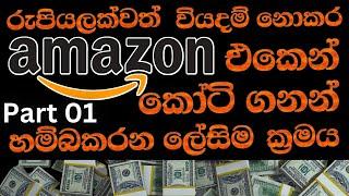 Amazon E money Sinhala Tutorial Part 01| Sinhala E Money Tutorial by Dhameesha Karunarathne