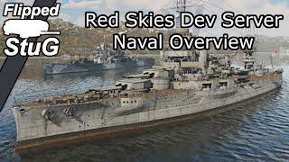 Red Skies Dev Server Naval Overview | War Thunder