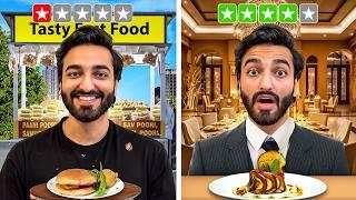 $1 vs $1000 Restaurant!