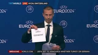 Germany named host nation of Euro 2024