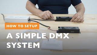 How To Simply Setup and Program DMX Lights For Beginners