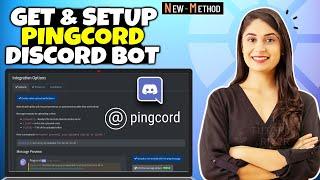 How to Get and Setup Pingcord Discord Bot 2024 [ EASY ]