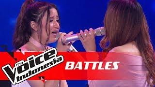 Virzha vs Bella - Shallow (Lady Gaga, Bradley Cooper) | Battles | The Voice Indonesia GTV 2018