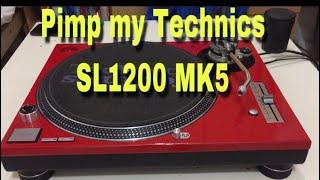 Customizing my Technics SL1200 MK5