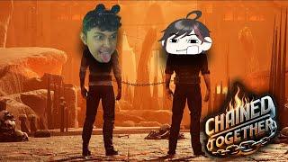 kami berdua mencoba game PALING MUDAH ini [Chained Together]