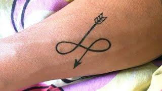 Arrow Tattoo Men | Arrow Tattoo | Arrow Tattoo Meaning | Arrow Tattoo On Hand | How To Make Tattoo