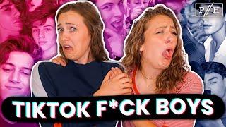 LESBIANS REACT TO TIKTOK F*CK BOYS (CRINGE)