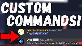 How to create custom commands! - Discord