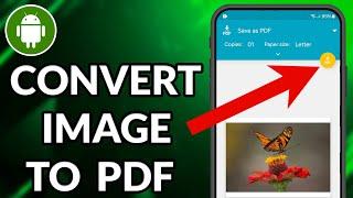 How To Convert Image To PDF In Android Phone