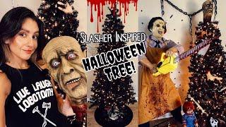 HALLOWEEN TREE Decorate w/ Me! Slasher-Inspired Scary Creepy Unique Decor Ideas!