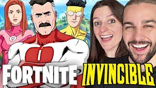 ON A RECU DES SKINS DE SUPER HEROS ! INVINCIBLE FORTNITE