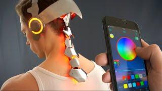 Control LED Lights with your PHONE (Great for Cosplay!)