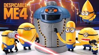 Unboxing EVERY Despicable Me 4 Mega Minions Action Figure Transformation Chamber Collection!