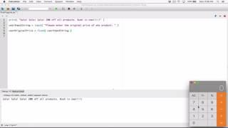 24. Calculating a percentage example program - Learn Python
