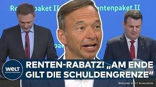 RENTEN-RABATZ: Keine Rente mit 63? Streit von SPD und FDP um Rentenpolitik geht weiter