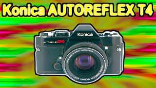 Konica AutoReflex T4 Film Camera