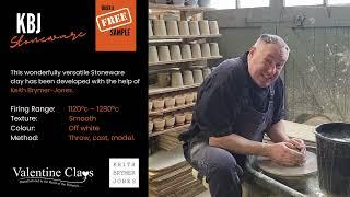 CLAY SPOTLIGHT - How to throw a bucket mug with Keith Brymer Jones. Clay Spotlight KBJ Stoneware