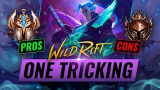 FASTEST Way To Climb: The Pros & Cons of Being a One Trick in Wild Rift (LoL Mobile)