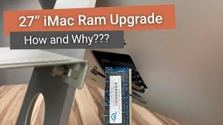 How To Upgrade Ram on a 27" iMac | 2020, 2019 iMac Ram Upgrade