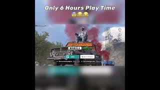 Bgmi Only 6 Hours Play Daily Time Limit #6hours #6hoursproblemsolve #timelimitissu #viralvideo #6h