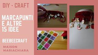 Fai da Te Marcapunti e 15 idee creative BeeBeeCraft Diy stitchmarkers and more maisonmariachiara