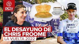 ¿Qué es lo que Desayuna Chris Froome durante la Vuelta a España?