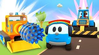 Car cartoons full episodes & Street vehicles cartoon for kids. Leo the Truck & cars for kids.