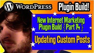 Update WordPress Custom Posts - WordPress Plugin Development 2021 [part 14]