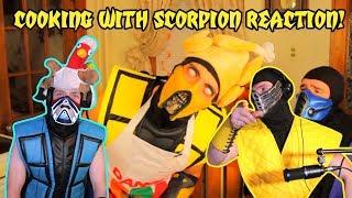 Scorpion & Sub-Zero REACT - Scorpion & SubZero Ruin Thanksgiving (Cooking W/ Scorpion 2) | MK PARODY