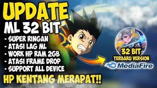 FPS STABIL & SMOOTH!! ML 32 BIT TERBARU 2025 | CARA ATASI LAG PATAH PATAH MOBILE LEGENDS TERBARU