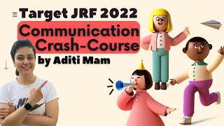 Complete Revision of Communication Paper 1 | UGC NET JRF 2023 | NTA NET Crash course by Aditi Mam