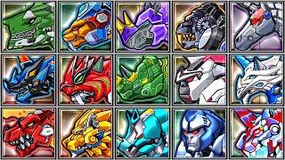 Dino Craft + Mecha Colosseum + Dino Robot Corps - Unicorn/T-Rex/Gorilla/Lion/Rhino/Armorsaur/Kylin