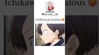 Ichikawa got jealous  The Dangers in My Heart #anime #viral #shorts