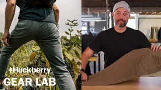 Gear Lab: Our Bestselling Adventure Pant | PROOF Rover Pant | Huckberry Gear Lab